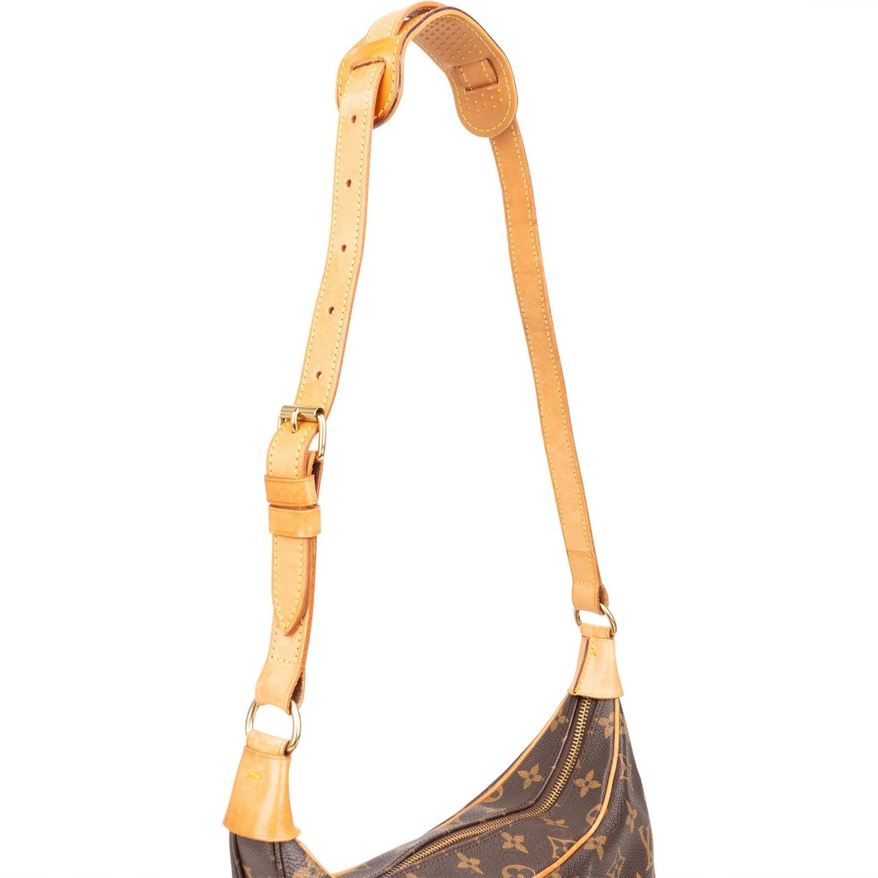 Louis Vuitton Louis Vuitton Monogram Canvas Boulogne Crossbody Bag Bruin