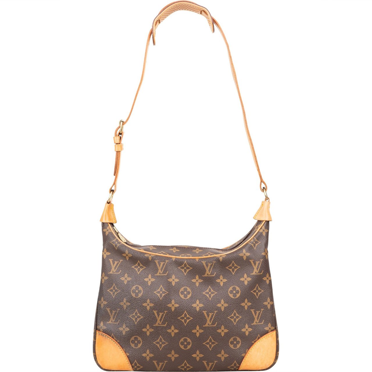 Louis Vuitton Louis Vuitton Monogram Canvas Boulogne Crossbody Bag Bruin