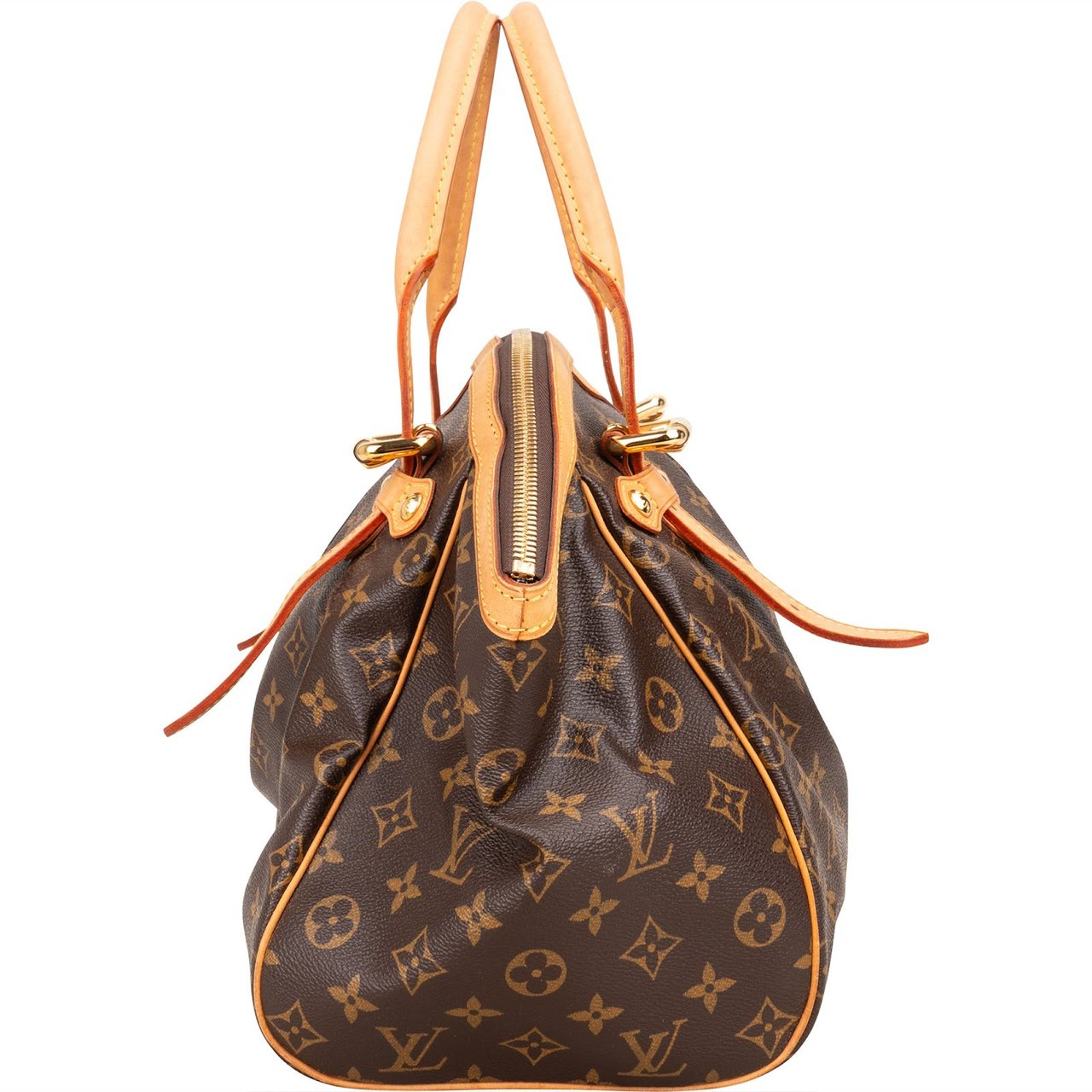 Louis Vuitton Monogram Canvas Tivoli GM Shoulder Bag Bruin