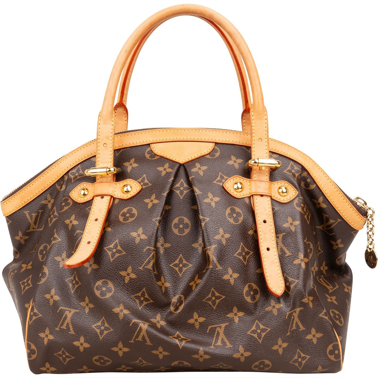 Louis Vuitton Monogram Canvas Tivoli GM Shoulder Bag Bruin