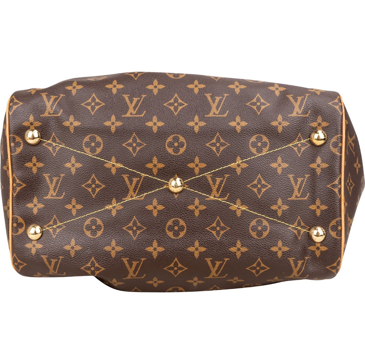 Louis Vuitton Monogram Canvas Tivoli GM Shoulder Bag Bruin