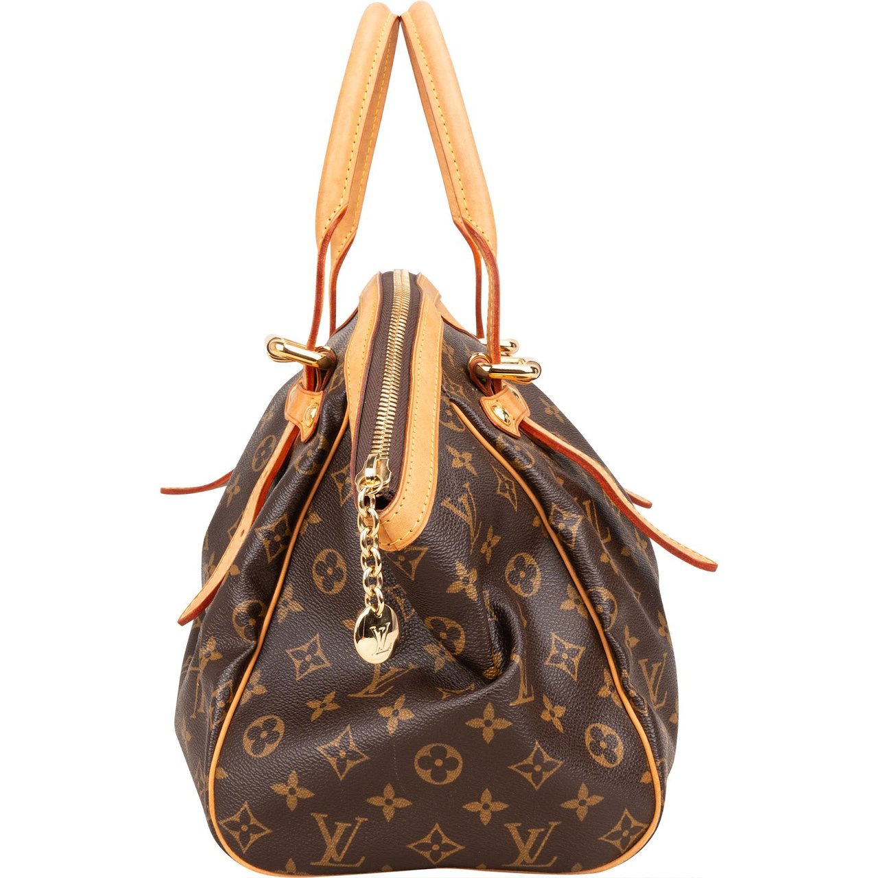 Louis Vuitton Monogram Canvas Tivoli GM Shoulder Bag Bruin