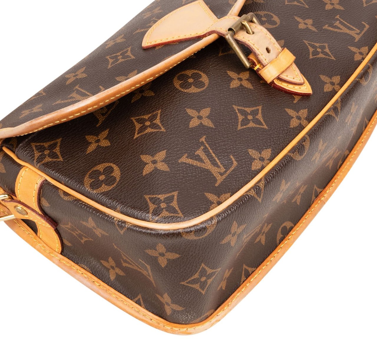 Louis Vuitton Louis Vuitton Monogram Canvas Sologne Crossbody Bag Bruin