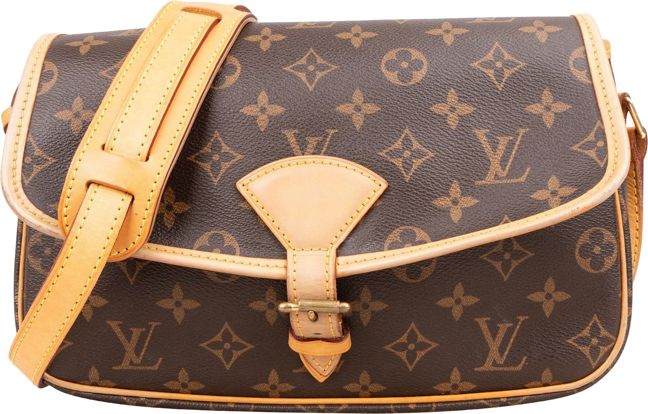 Louis Vuitton Monogram Canvas Sologne Crossbody Bag Bruin