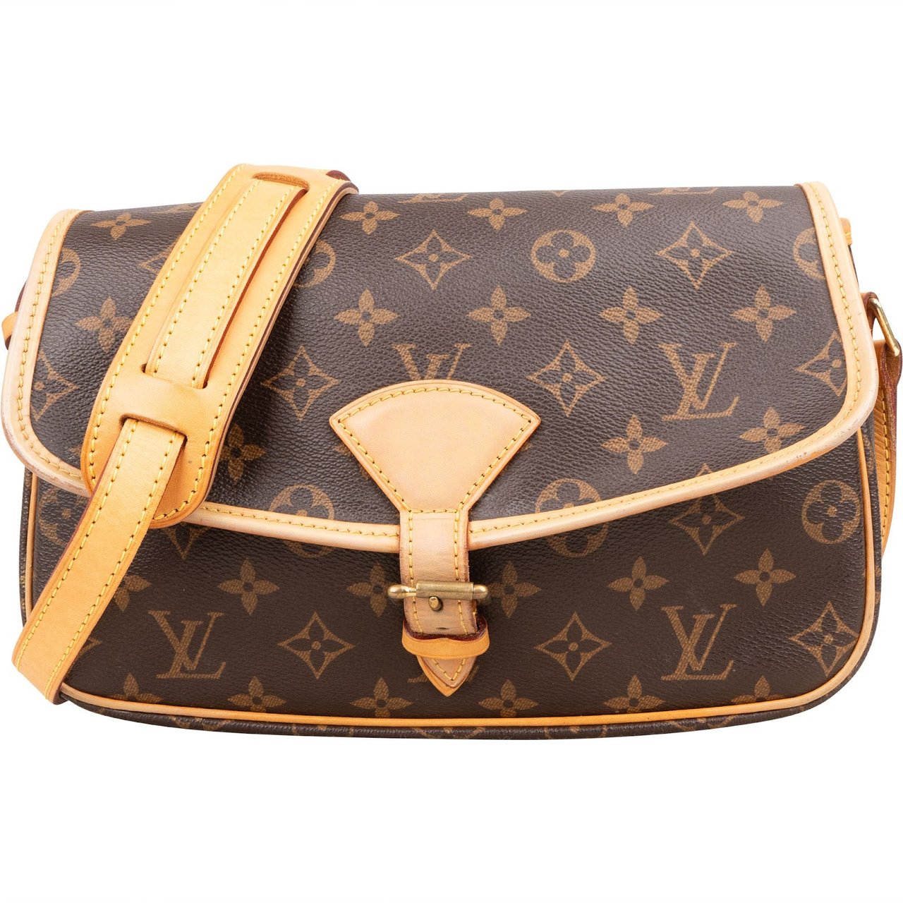 Louis Vuitton Louis Vuitton Monogram Canvas Sologne Crossbody Bag Bruin