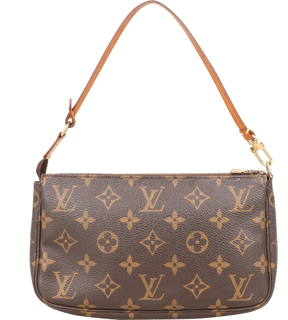 Louis Vuitton Louis Vuitton Monogram Canvas Pochette Accessoires Handbag Bruin