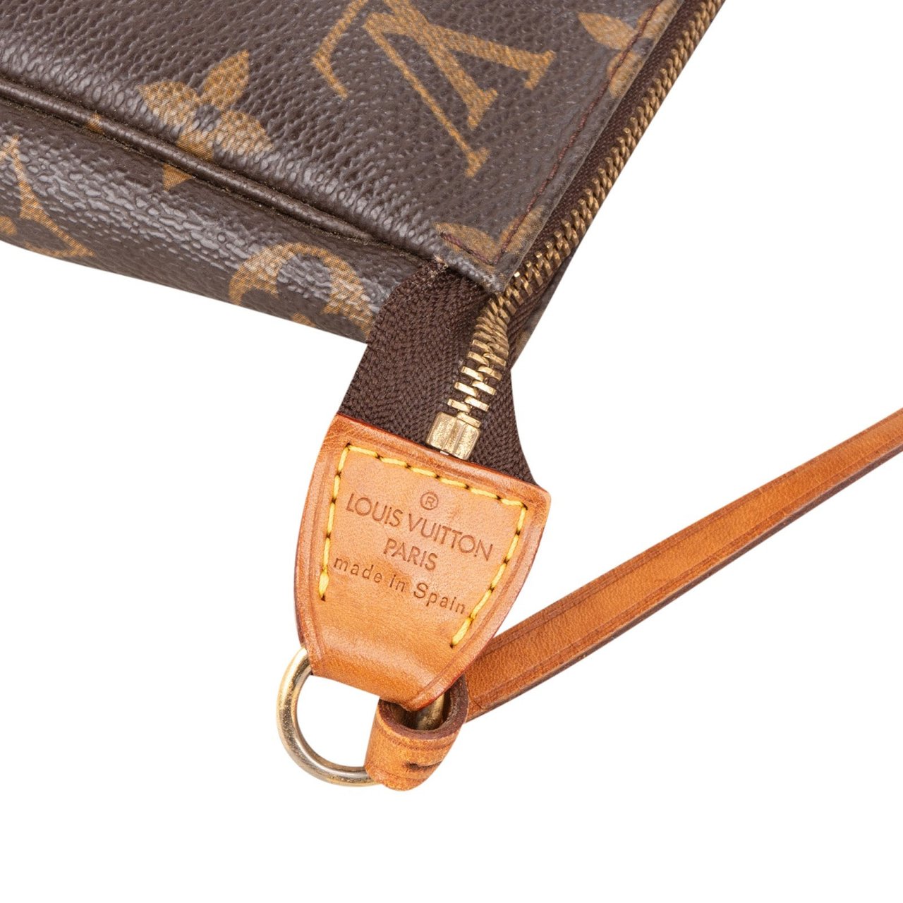 Louis Vuitton Louis Vuitton Monogram Canvas Pochette Accessoires Handbag Bruin