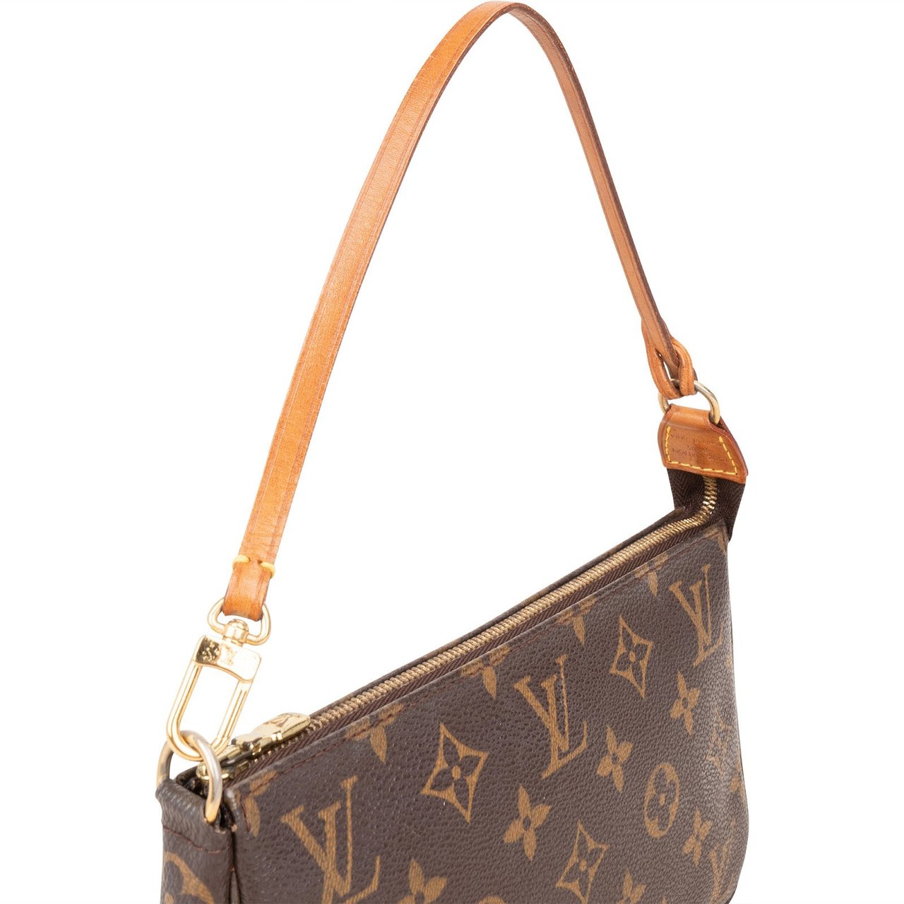 Louis Vuitton Louis Vuitton Monogram Canvas Pochette Accessoires Handbag Bruin