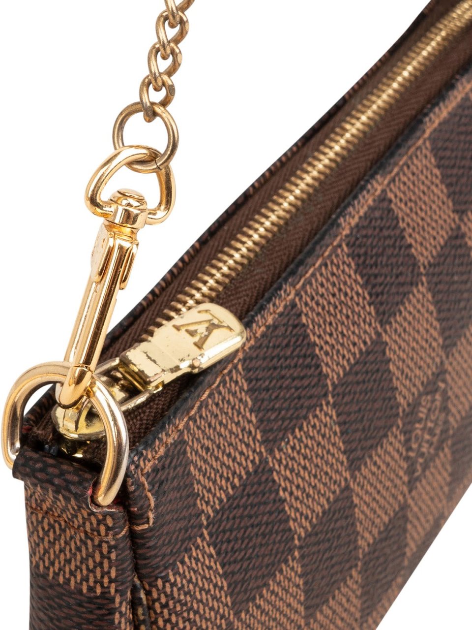 Louis Vuitton Louis Vuitton Monogram Damier Ebene Mini Pochette Accessoires Handbag Bruin