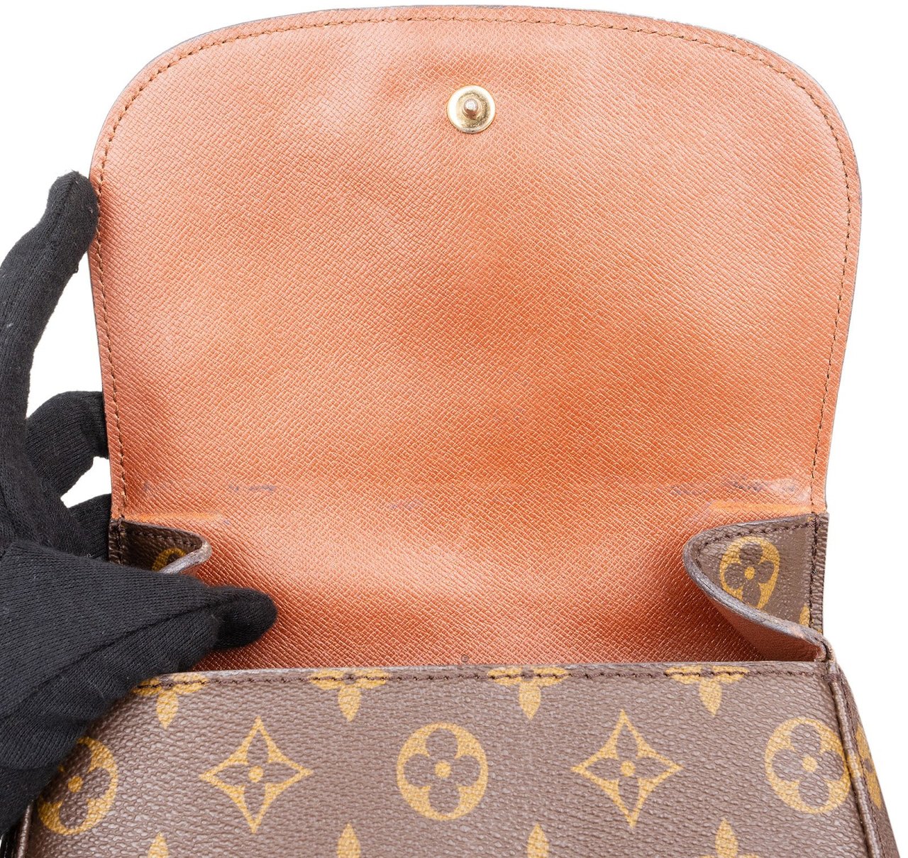 Louis Vuitton Louis Vuitton Monogram Canvas Saint Cloud MM Crossbody Bag Bruin