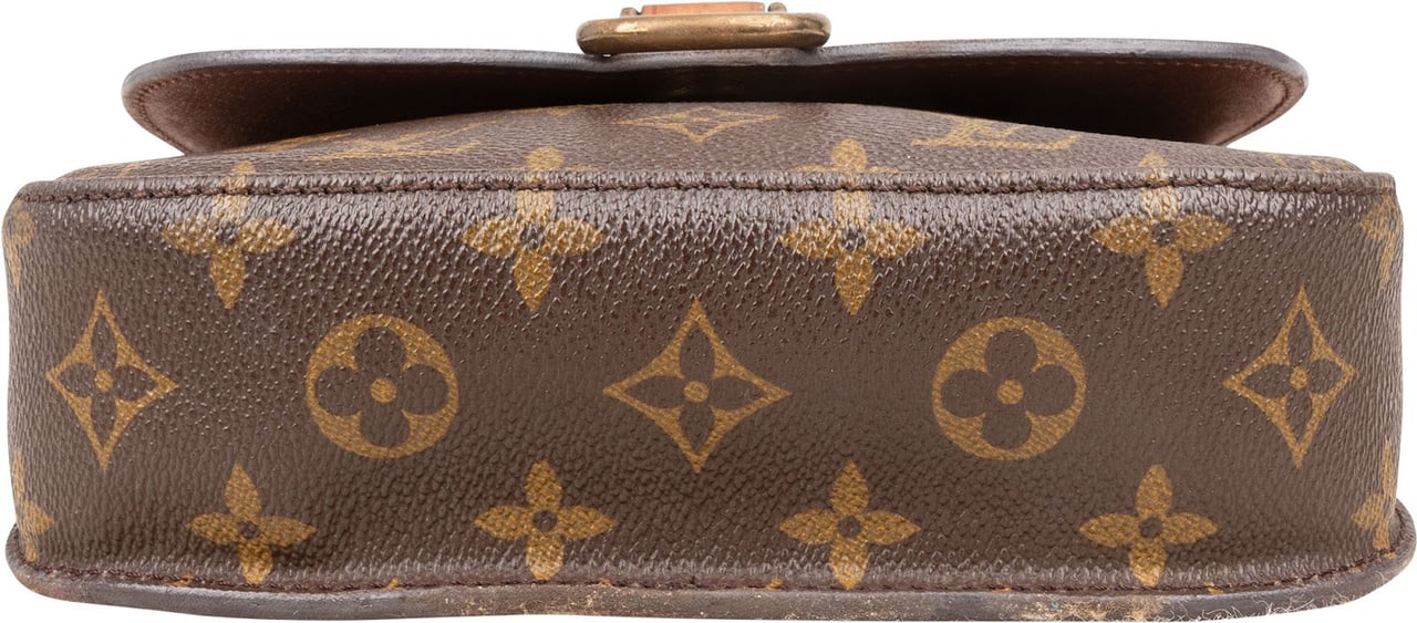 Louis Vuitton Louis Vuitton Monogram Canvas Saint Cloud MM Crossbody Bag Bruin