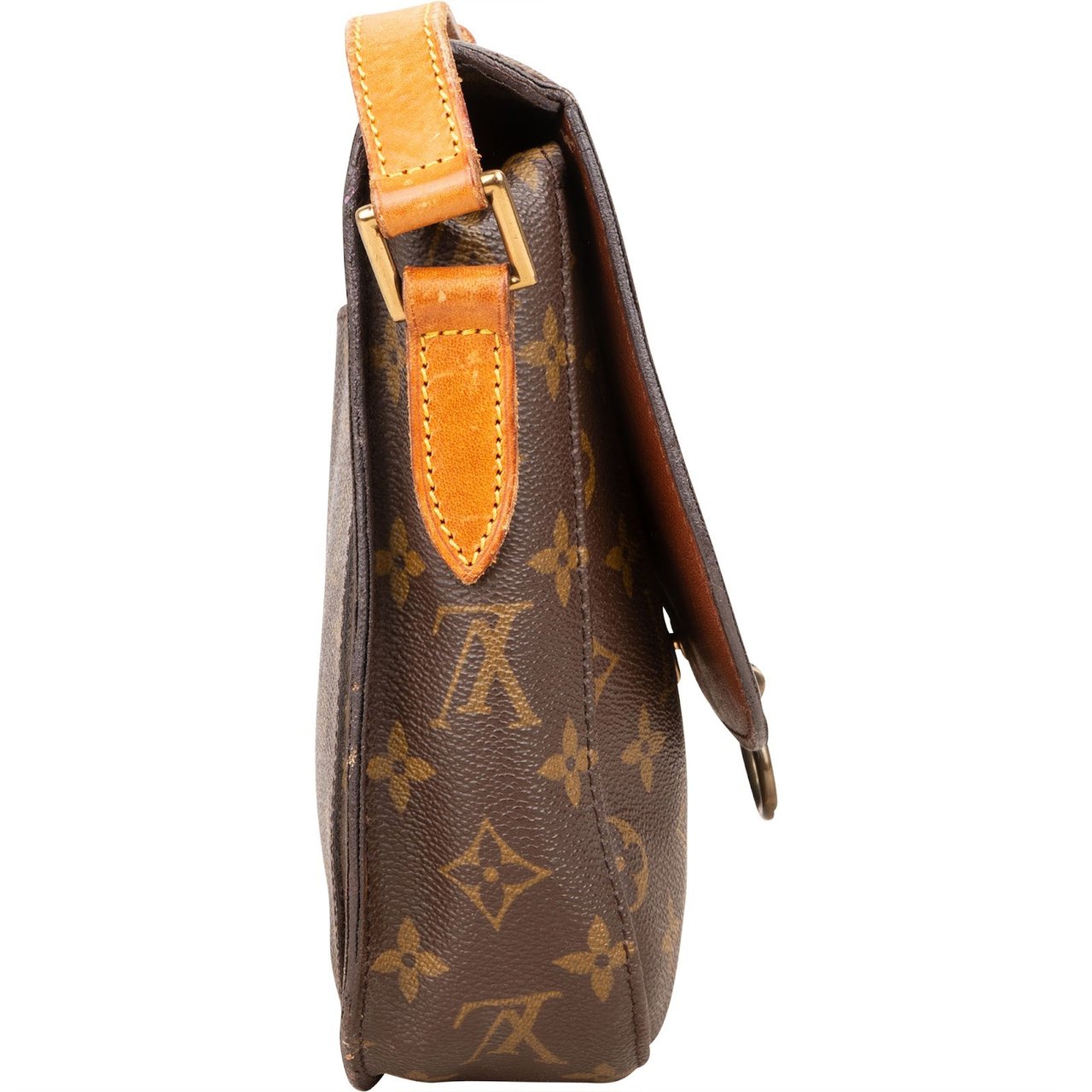 Louis Vuitton Louis Vuitton Monogram Canvas Saint Cloud GM Crossbody Bag Bruin