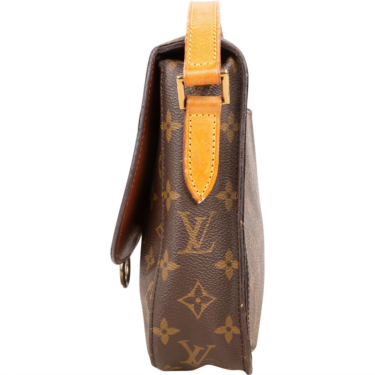 Louis Vuitton Louis Vuitton Monogram Canvas Saint Cloud GM Crossbody Bag Bruin