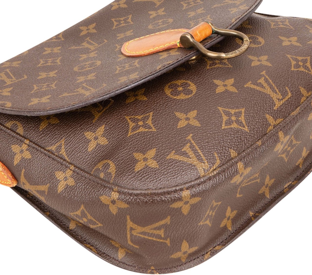 Louis Vuitton Louis Vuitton Monogram Canvas Saint Cloud GM Crossbody Bag Bruin