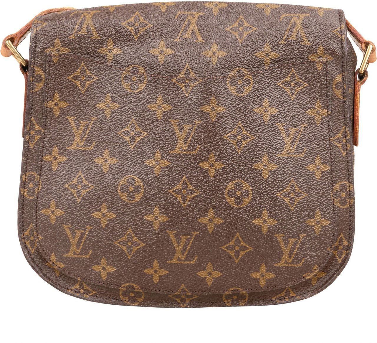 Louis Vuitton Louis Vuitton Monogram Canvas Saint Cloud GM Crossbody Bag Bruin