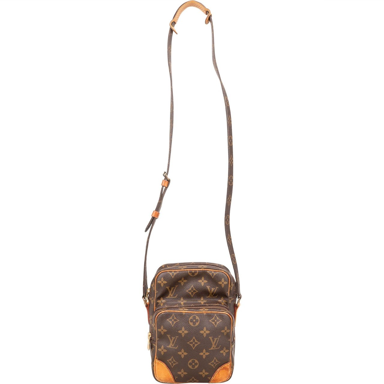 Louis Vuitton Louis Vuitton Monogram Canvas Amazon Crossbody Bag Bruin
