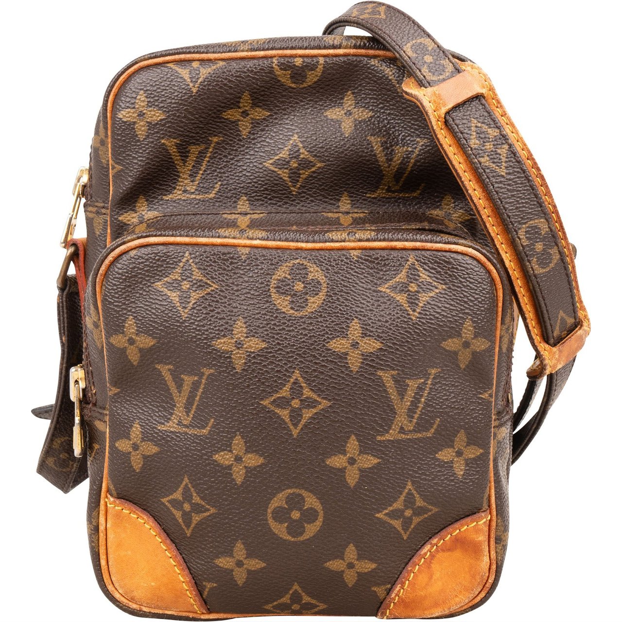 Louis Vuitton Louis Vuitton Monogram Canvas Amazon Crossbody Bag Bruin