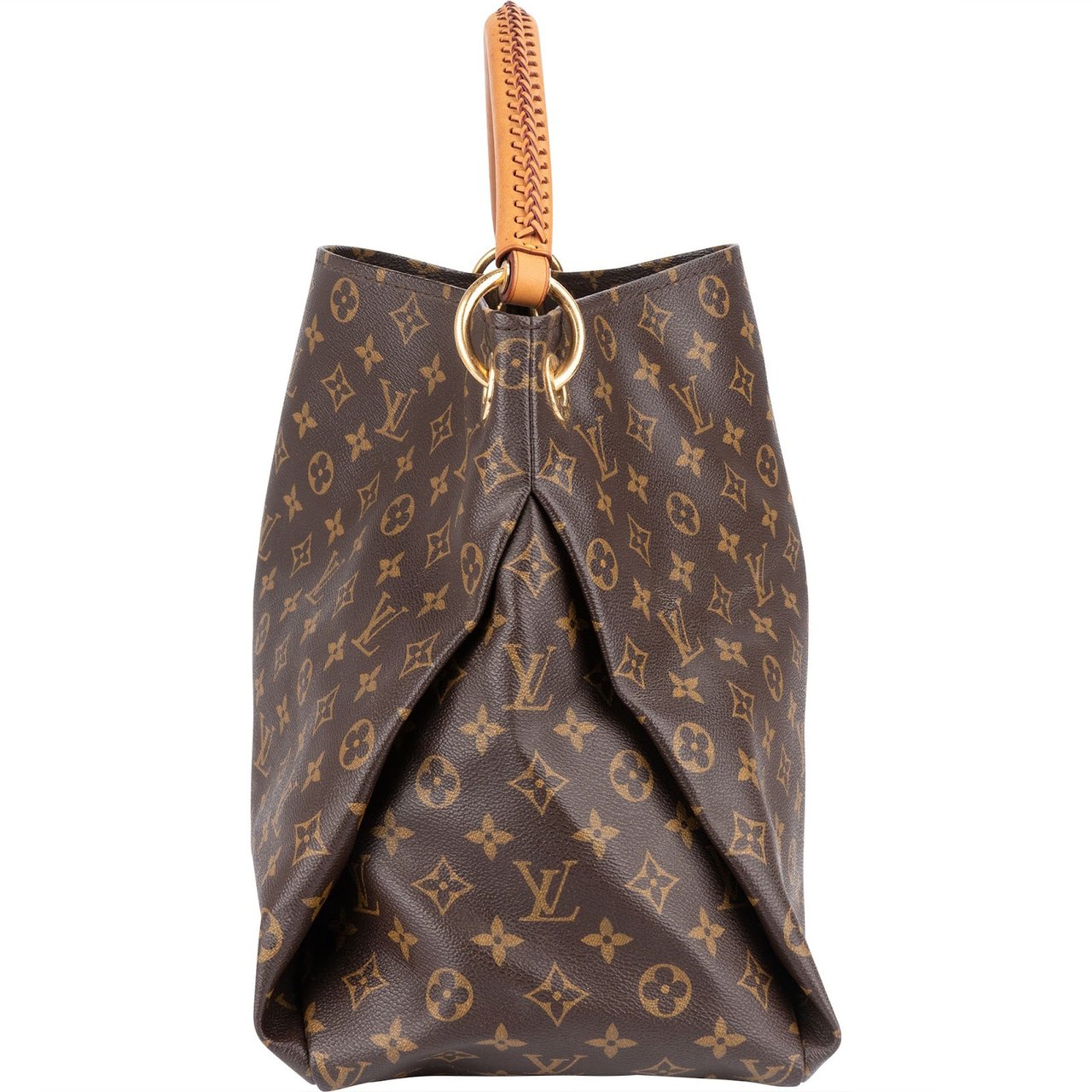 Louis Vuitton Monogram Canvas Artsy MM Handbag Bruin