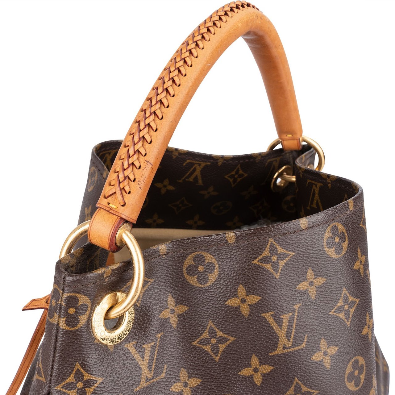 Louis Vuitton Monogram Canvas Artsy MM Handbag Bruin