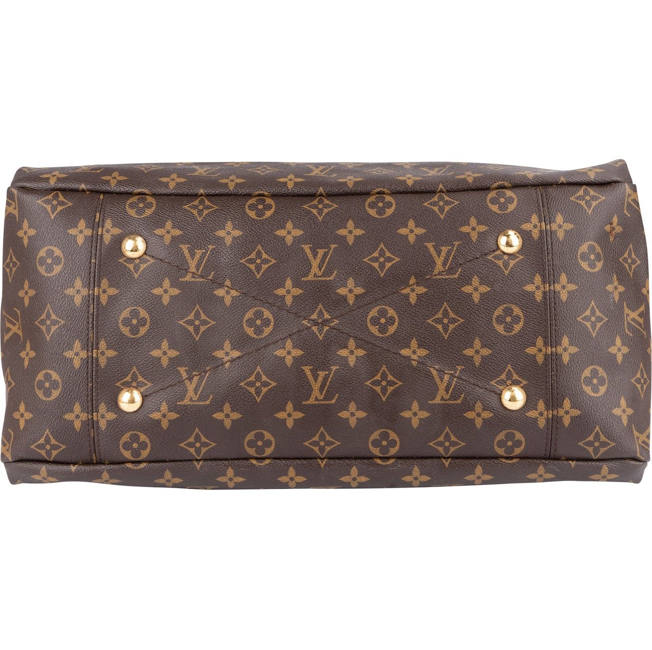 Louis Vuitton Monogram Canvas Artsy MM Handbag Bruin