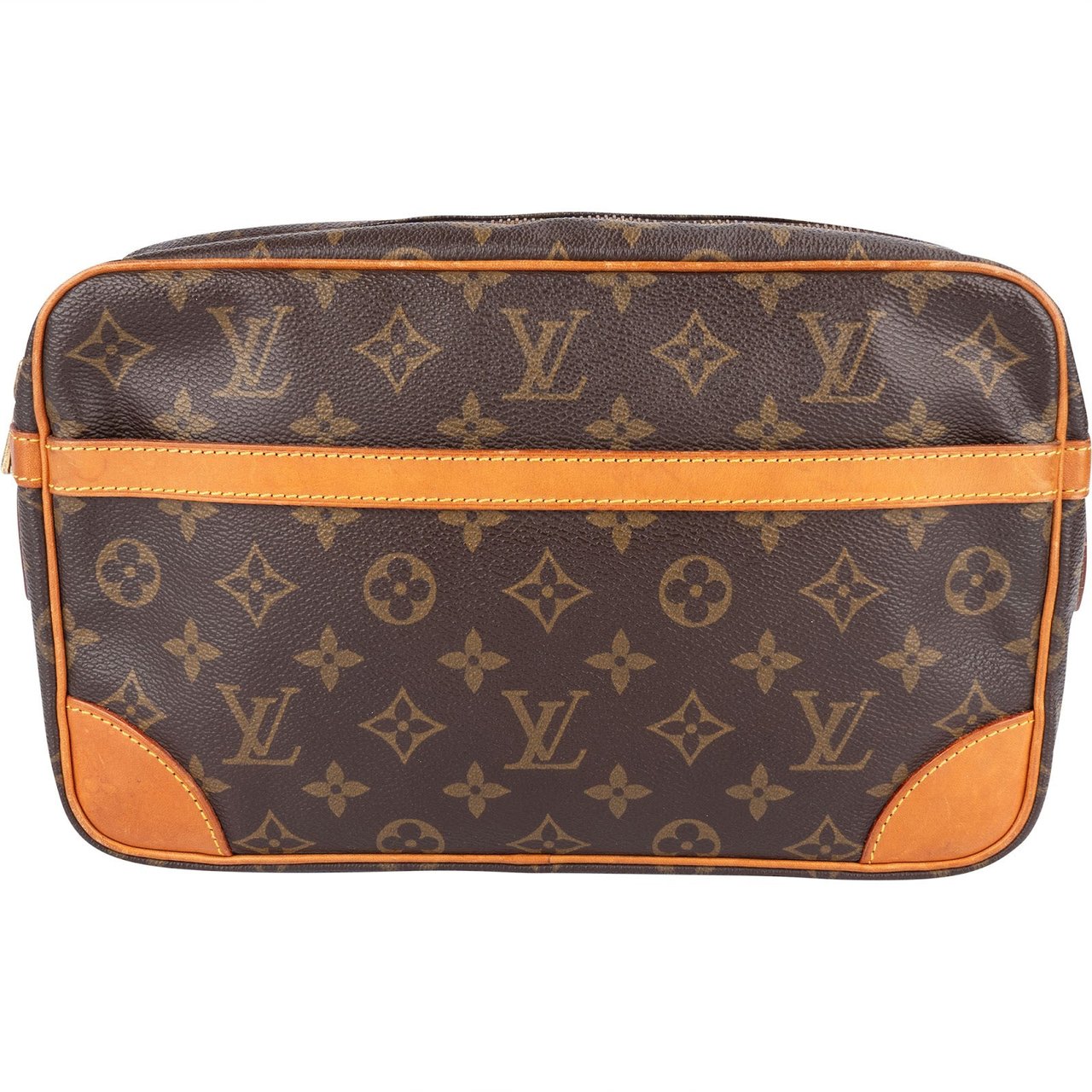 Louis Vuitton Louis Vuitton Monogram Canvas Compiegne 28 Clutch Bruin