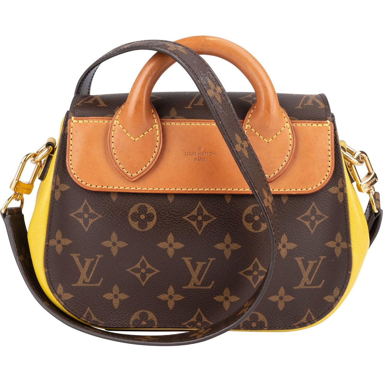 Louis Vuitton Louis Vuitton Monogram Canvas Eden PM Crossbody Handbag Bruin