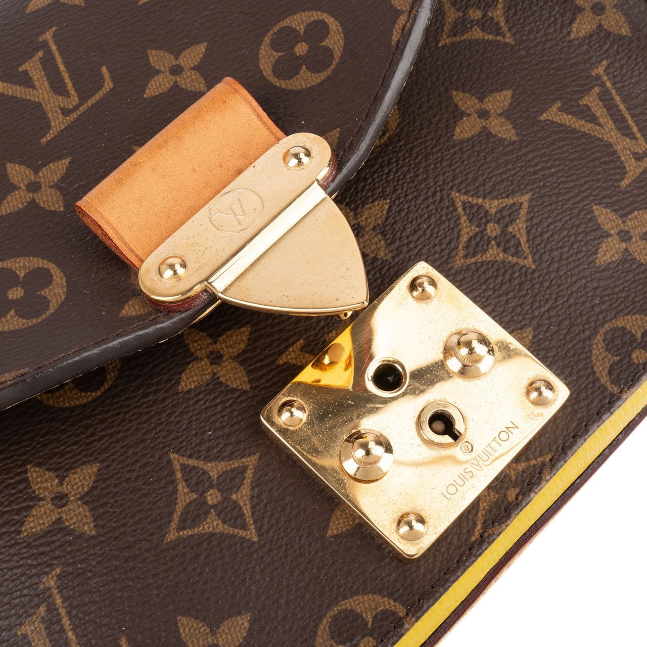 Louis Vuitton Louis Vuitton Monogram Canvas Eden PM Crossbody Handbag Bruin
