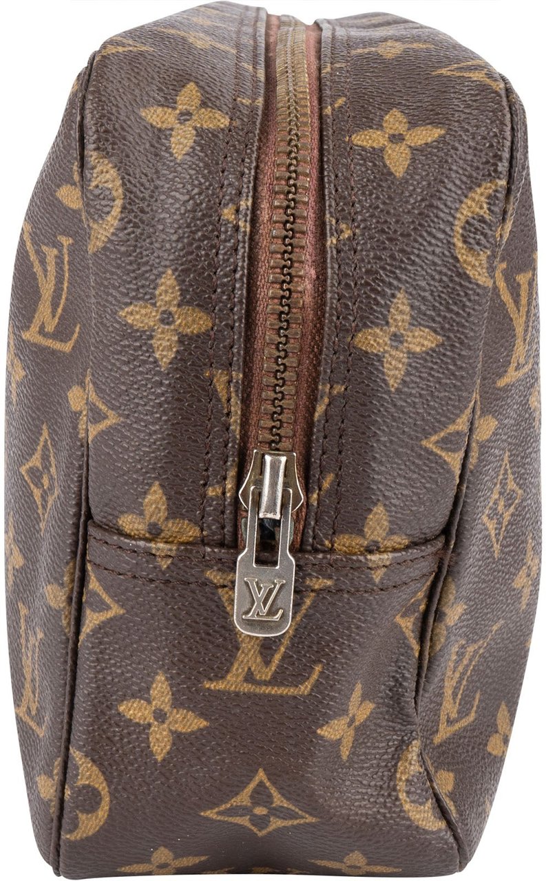 Louis Vuitton Louis Vuitton Monogram Canvas Trousse Toilette 27 Clutch Bruin