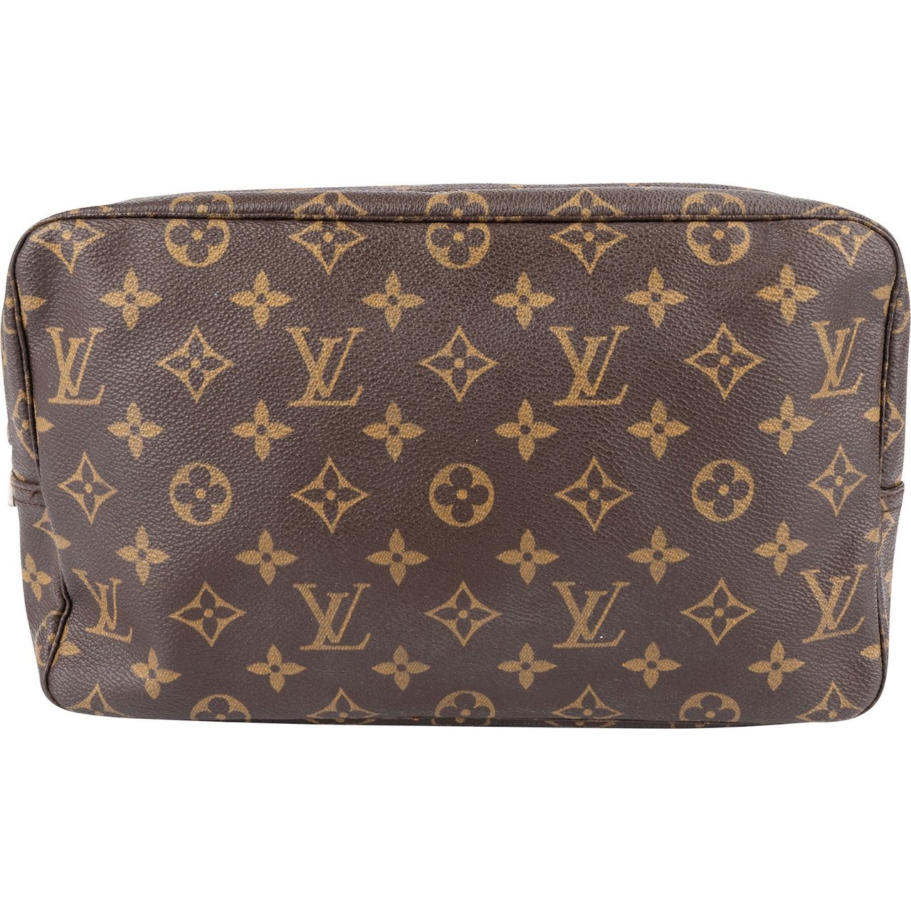 Louis Vuitton Louis Vuitton Monogram Canvas Trousse Toilette 27 Clutch Bruin