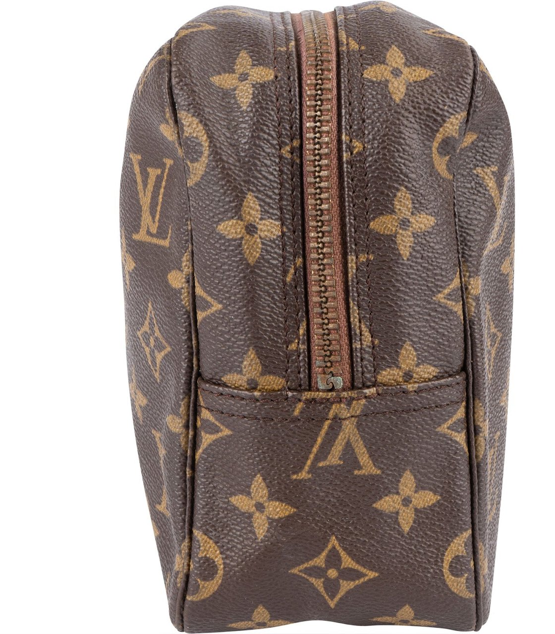 Louis Vuitton Louis Vuitton Monogram Canvas Trousse Toilette 27 Clutch Bruin