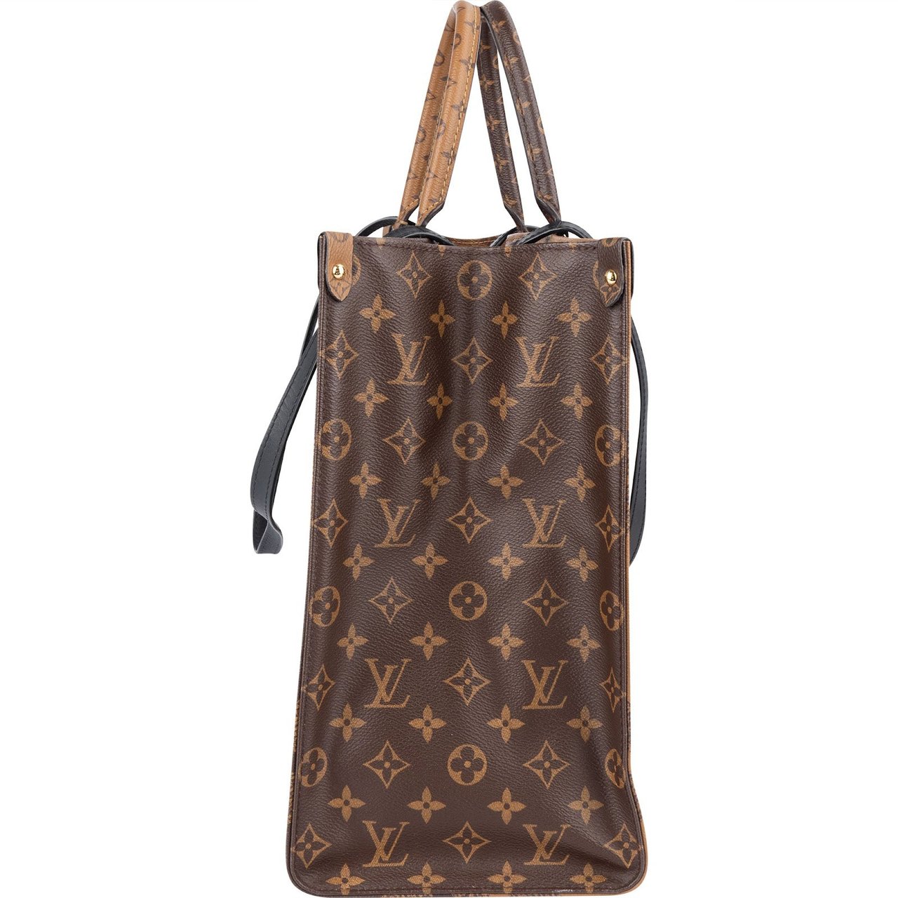 Louis Vuitton Louis Vuitton Monogram Canvas Giant Reverse Onthego GM Handbag Bruin