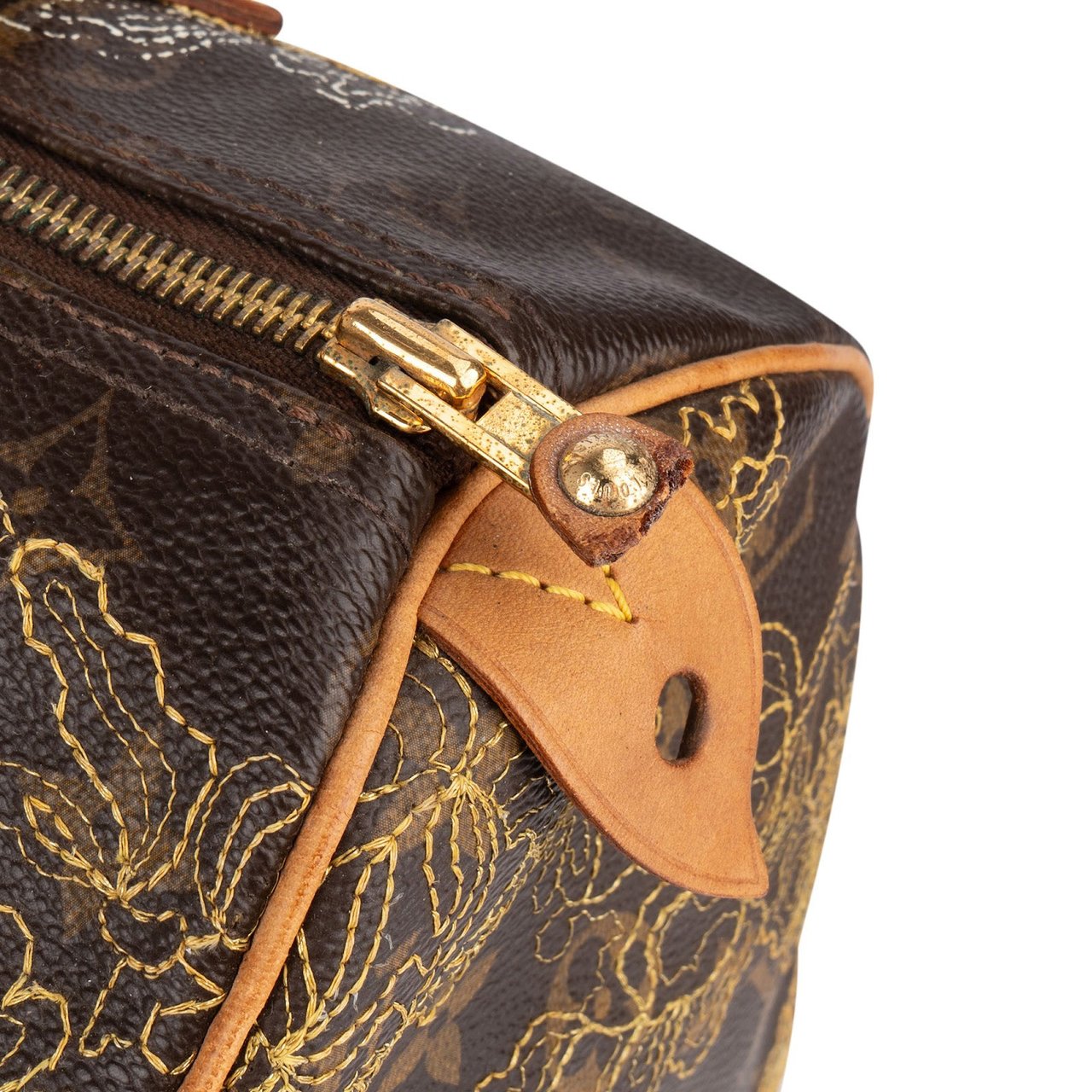 Louis Vuitton Louis Vuitton Canvas Monogram Limited Dentelle Speedy 30 Handbag Bruin