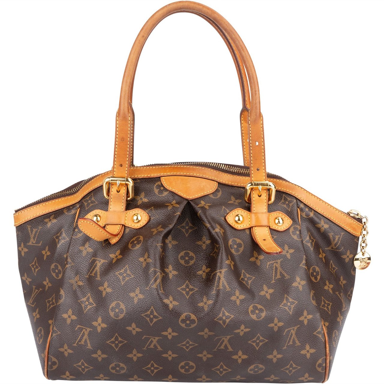 Louis Vuitton Louis Vuitton Monogram Canvas Tivoli GM Shoulder Bag Bruin