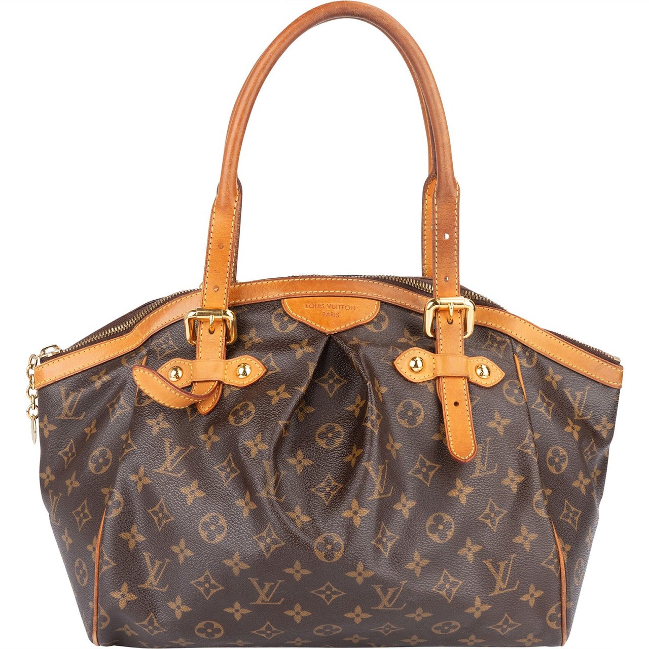 Louis Vuitton Louis Vuitton Monogram Canvas Tivoli GM Shoulder Bag Bruin