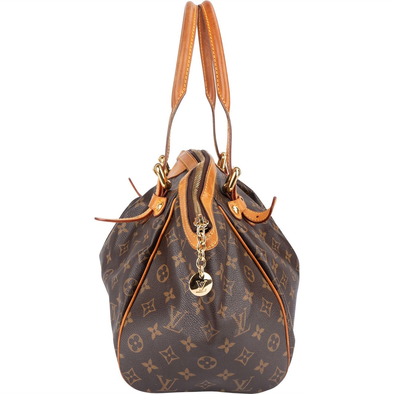 Louis Vuitton Louis Vuitton Monogram Canvas Tivoli GM Shoulder Bag Bruin