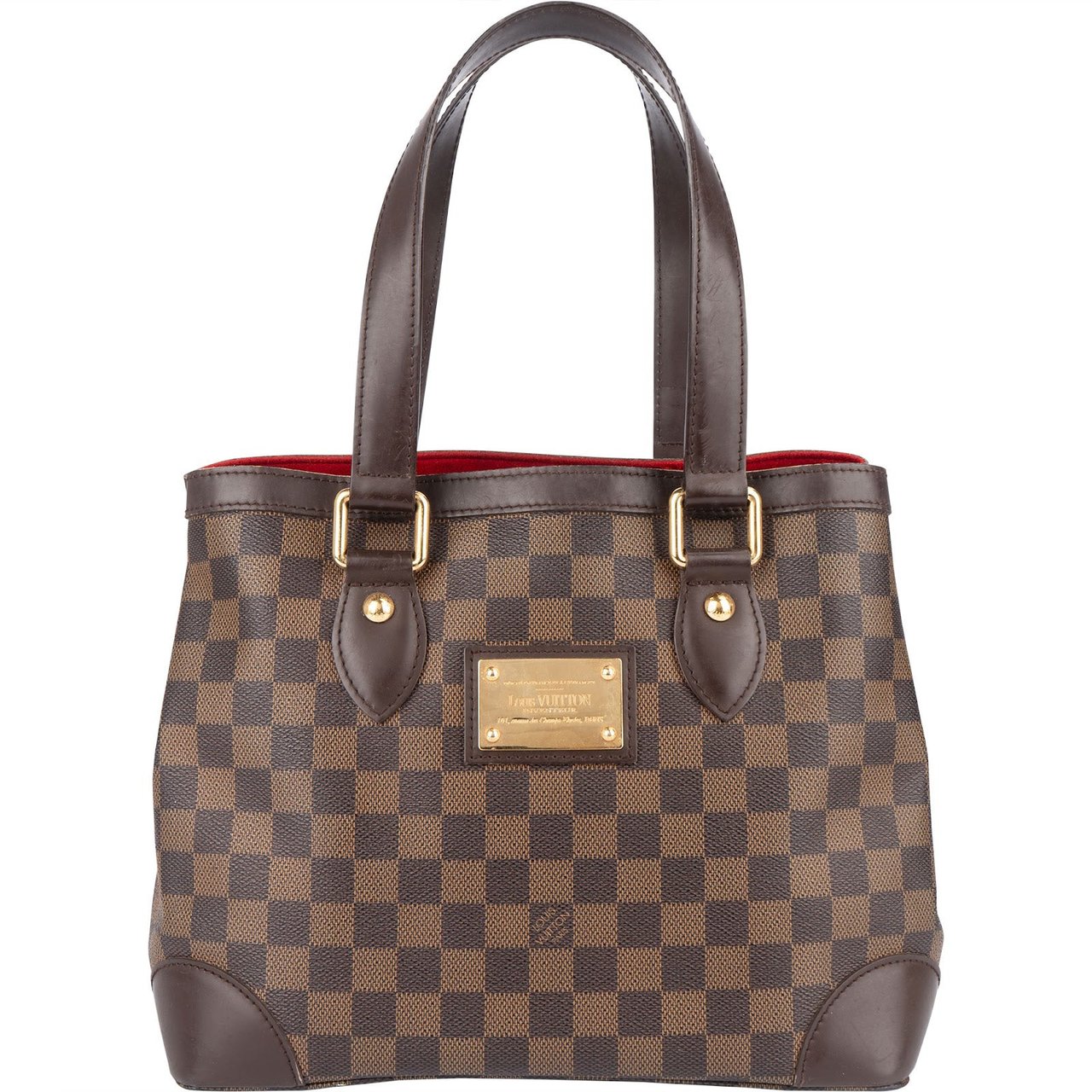 Louis Vuitton Louis Vuitton Monogram Damier Ebene Hamstead PM Handbag Bruin