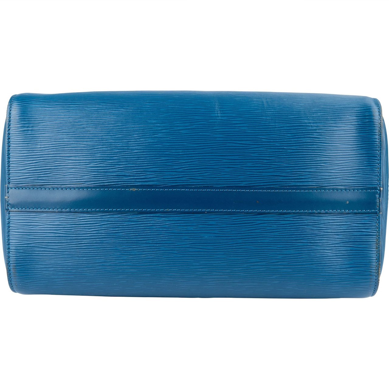 Louis Vuitton Louis Vuitton Blue Epi Leather Speedy 30 Handbag Blauw