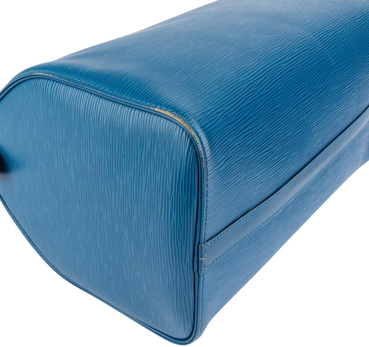 Louis Vuitton Louis Vuitton Blue Epi Leather Speedy 30 Handbag Blauw