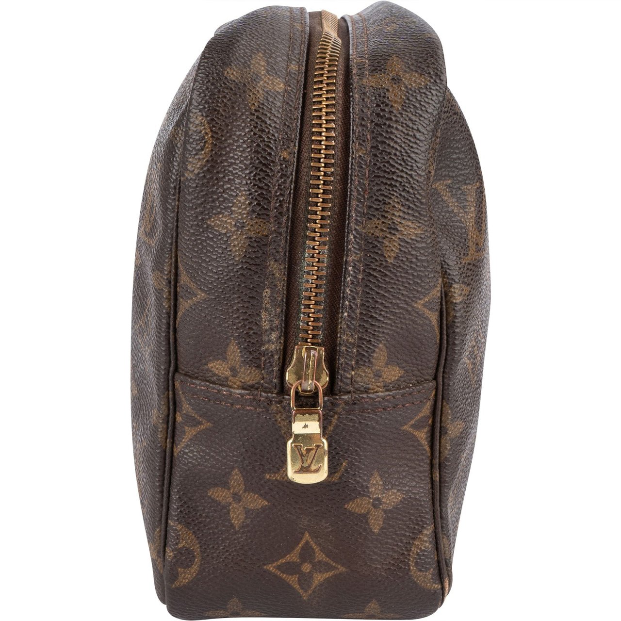 Louis Vuitton Louis Vuitton Monogram Canvas Trousse Toilette 27 Clutch Bruin