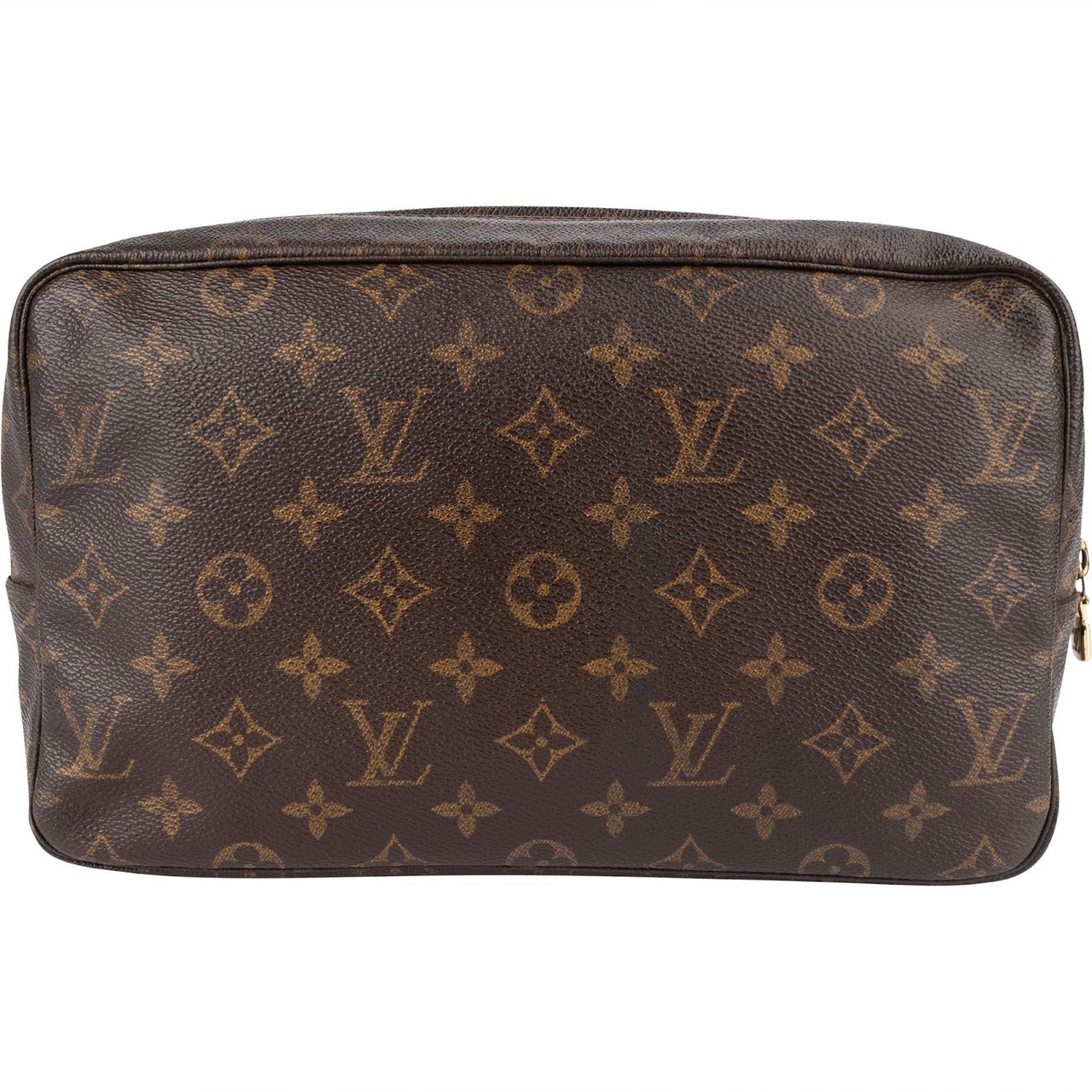 Louis Vuitton Louis Vuitton Monogram Canvas Trousse Toilette 27 Clutch Bruin