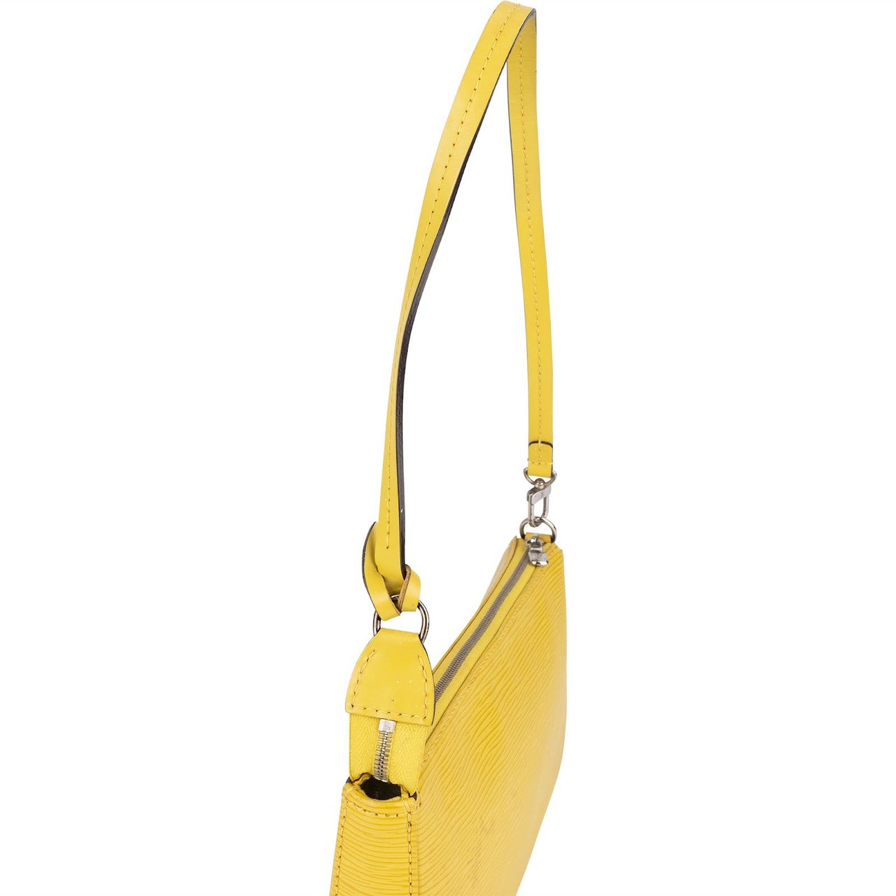 Louis Vuitton Louis Vuitton Yellow Epi Leather NM Pochette Accessoires Shoulder Bag Geel