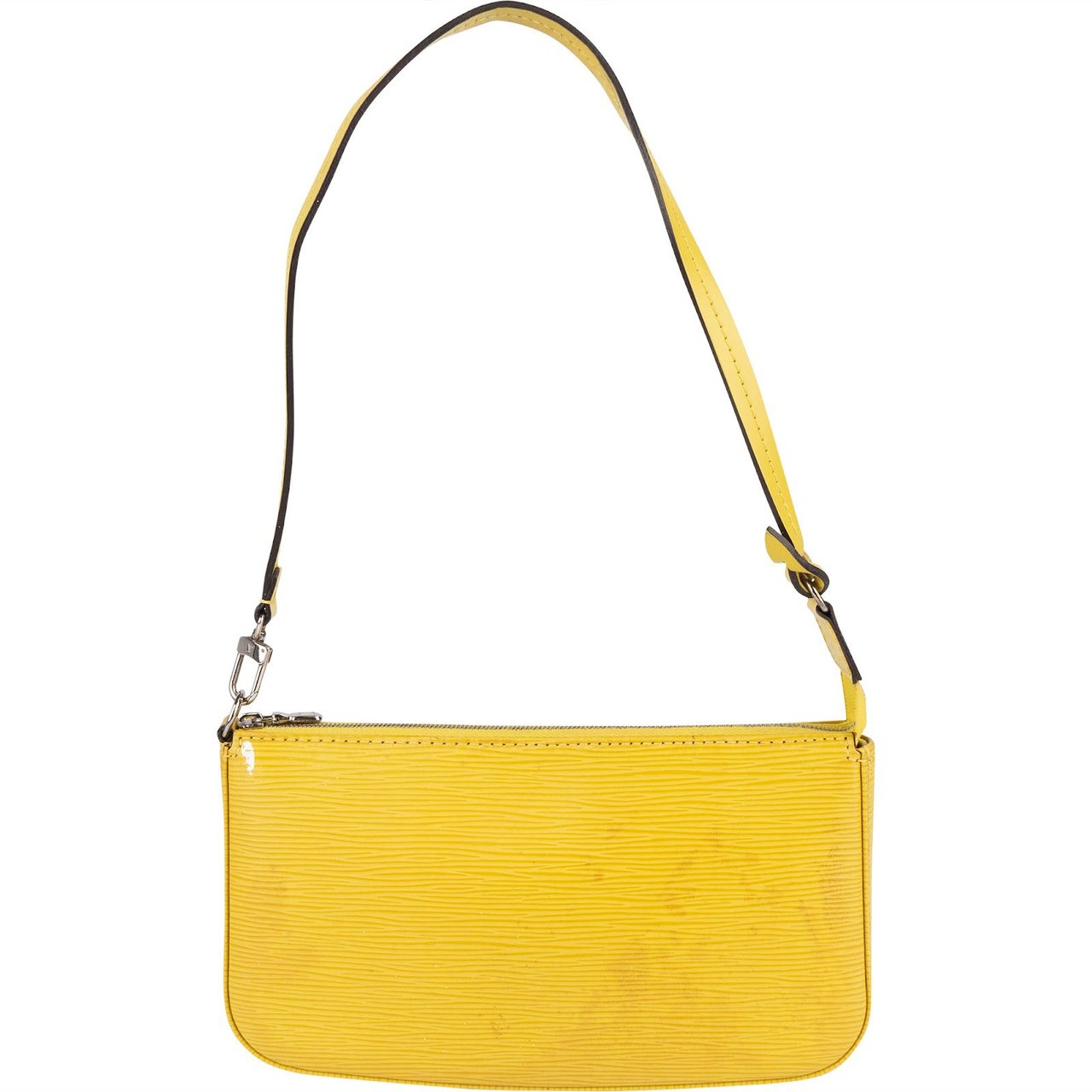 Louis Vuitton Louis Vuitton Yellow Epi Leather NM Pochette Accessoires Shoulder Bag Geel