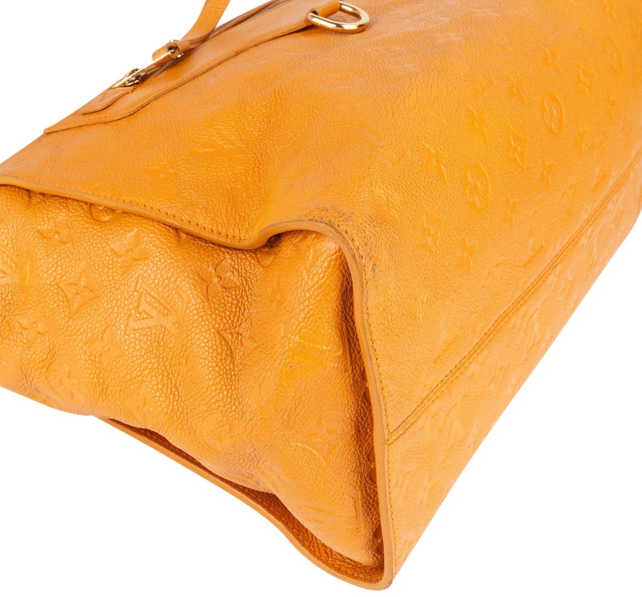 Louis Vuitton Louis Vuitton Monogram Empreinte Leather Lumineuse PM Shoulder Bag Geel