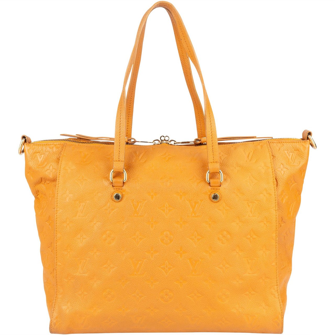 Louis Vuitton Louis Vuitton Monogram Empreinte Leather Lumineuse PM Shoulder Bag Geel