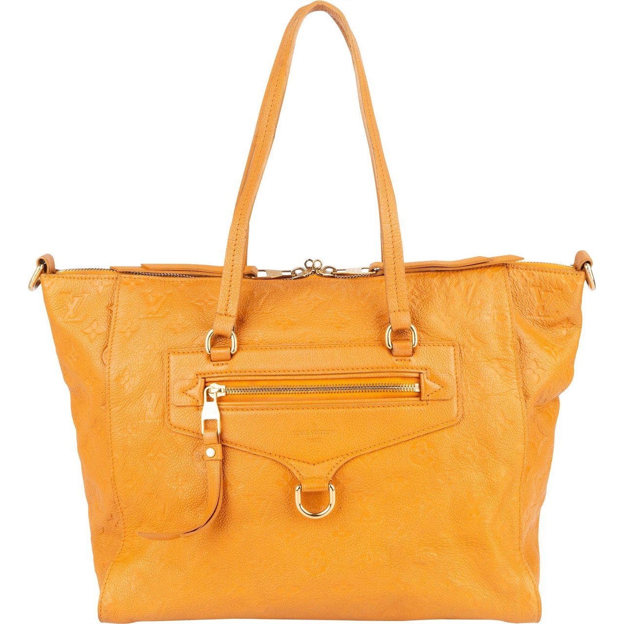 Louis Vuitton Louis Vuitton Monogram Empreinte Leather Lumineuse PM Shoulder Bag Geel