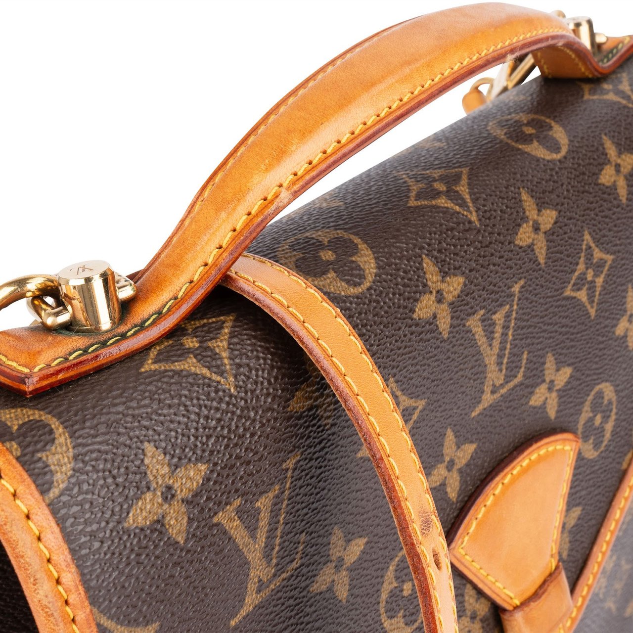 Louis Vuitton Louis Vuitton Monogram Canvas Bel Air Briefcase Handbag Bruin