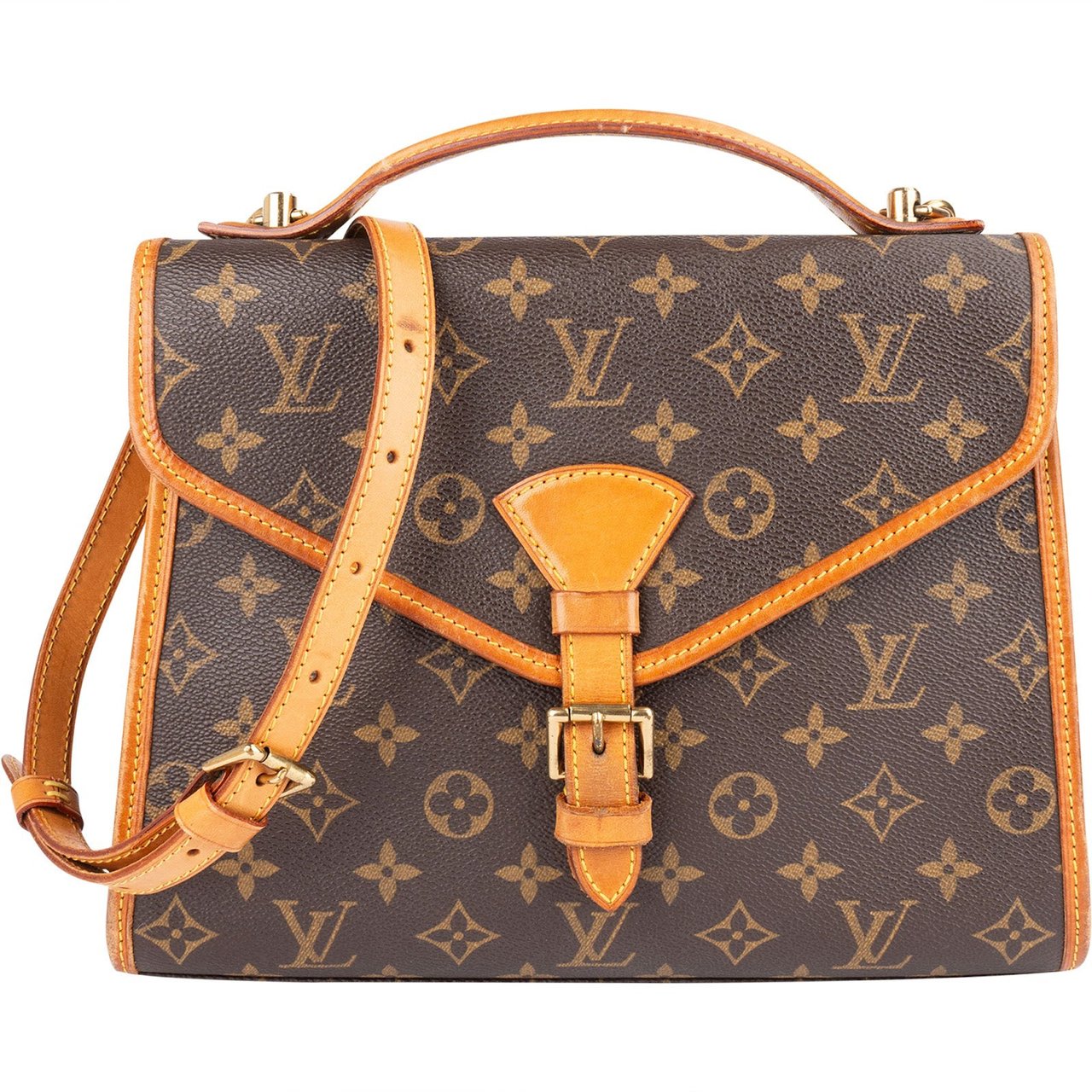 Louis Vuitton Louis Vuitton Monogram Canvas Bel Air Briefcase Handbag Bruin