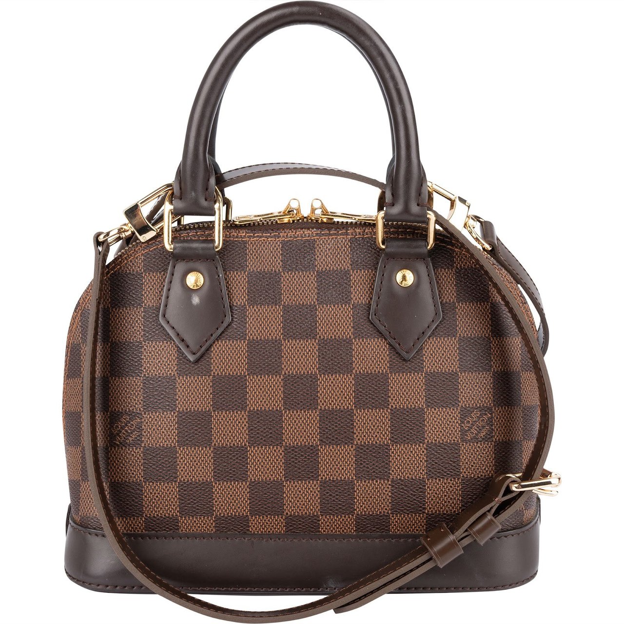 Louis Vuitton Louis Vuitton Monogram Damier Ebene Alma BB Handbag Bruin