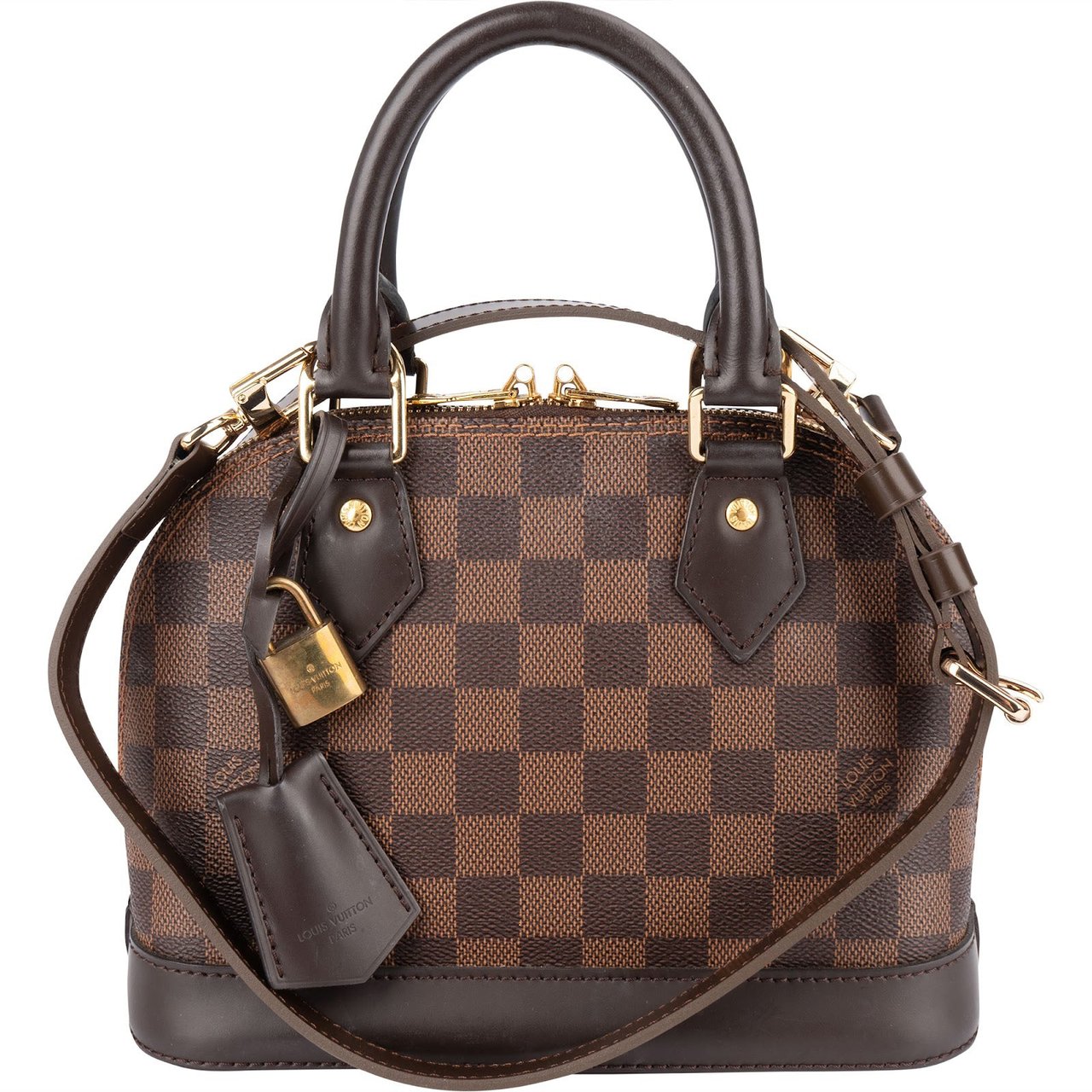 Louis Vuitton Louis Vuitton Monogram Damier Ebene Alma BB Handbag Bruin