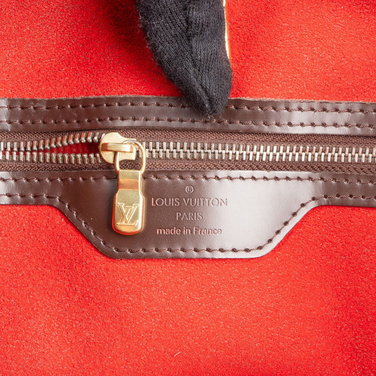 Louis Vuitton Monogram Damier Ebene Hampstead GM Shoulder Bag Bruin